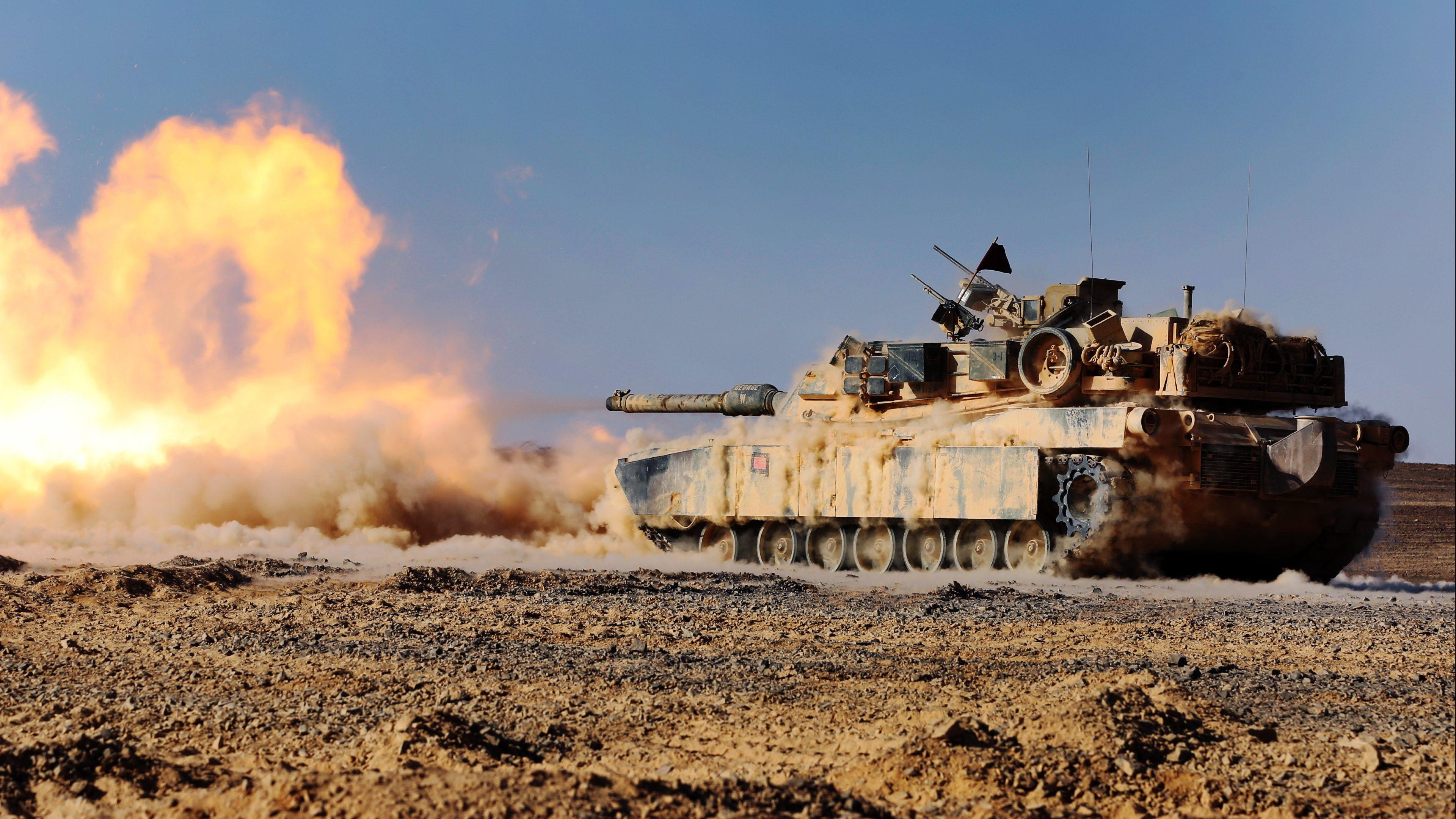 3840x2160 American M1A1 Abrams Tank Wallpaper .com