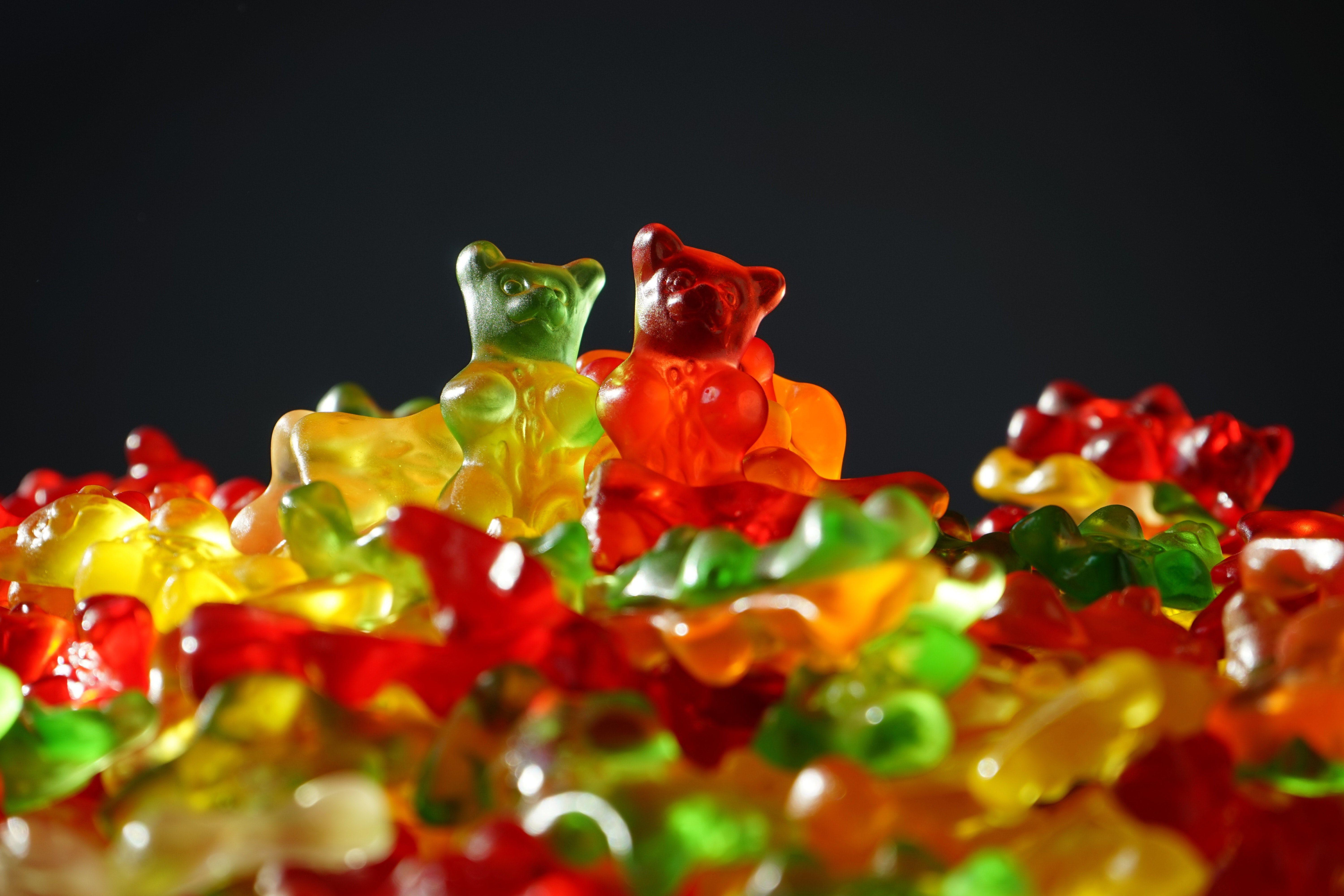 6000x4000 Pile Of Assorted Color Bear Toy Lot .