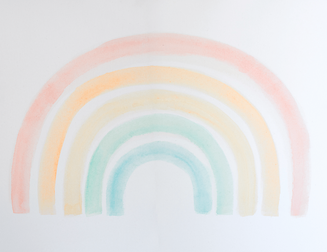 1044x806 Elsi Rainbow Wallpaper. Anewall Mural .anewall.com · In stock