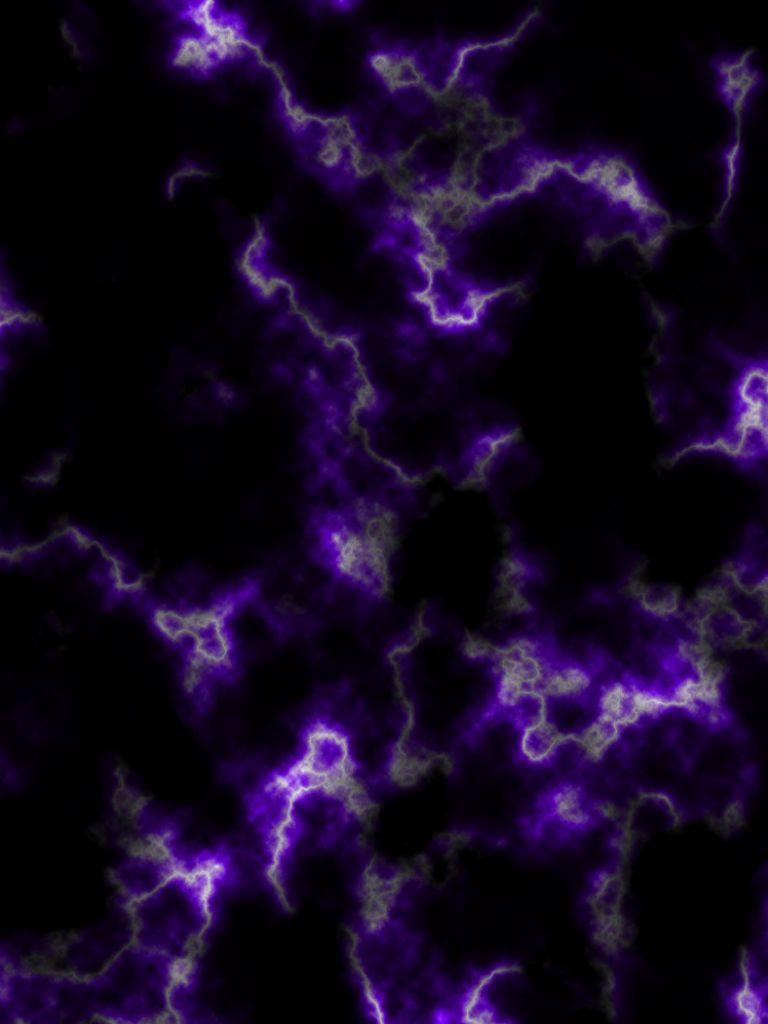 768x1024 Purple Lightning Wallpaper .