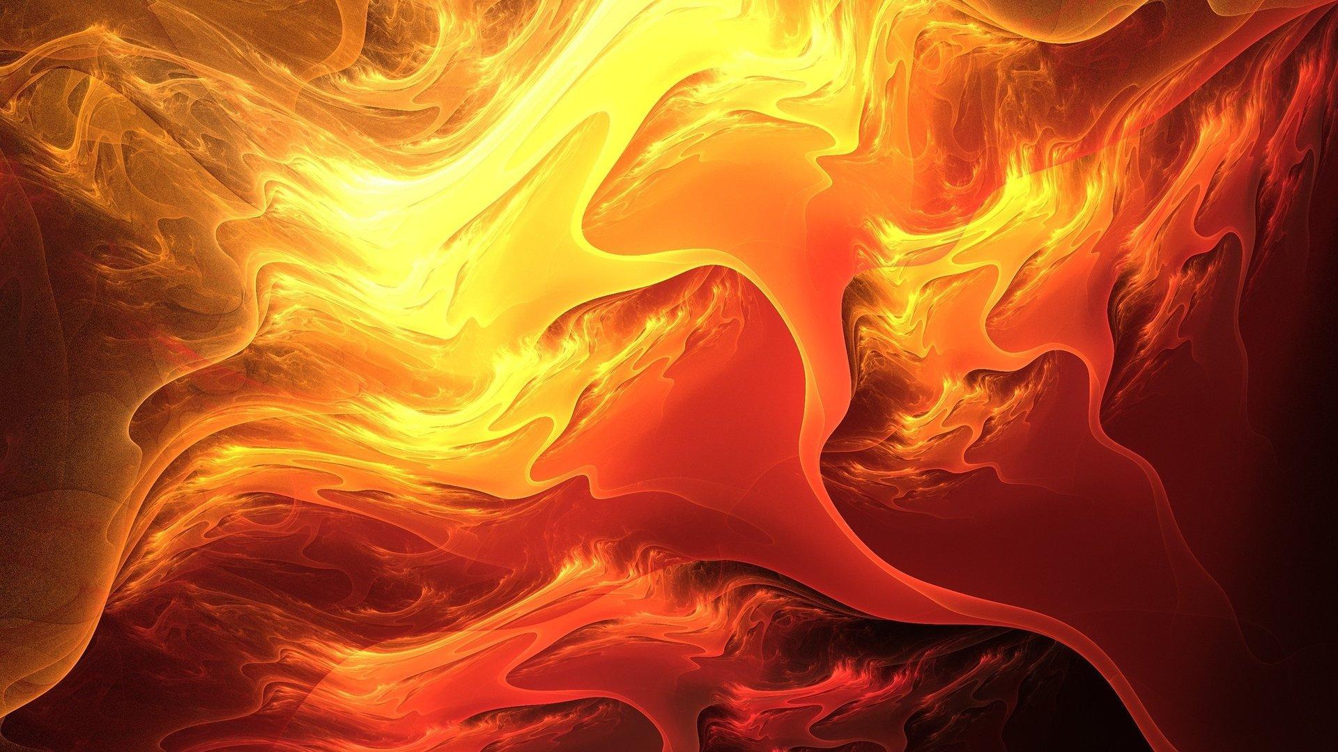 1920x1080 Red Wave Fire