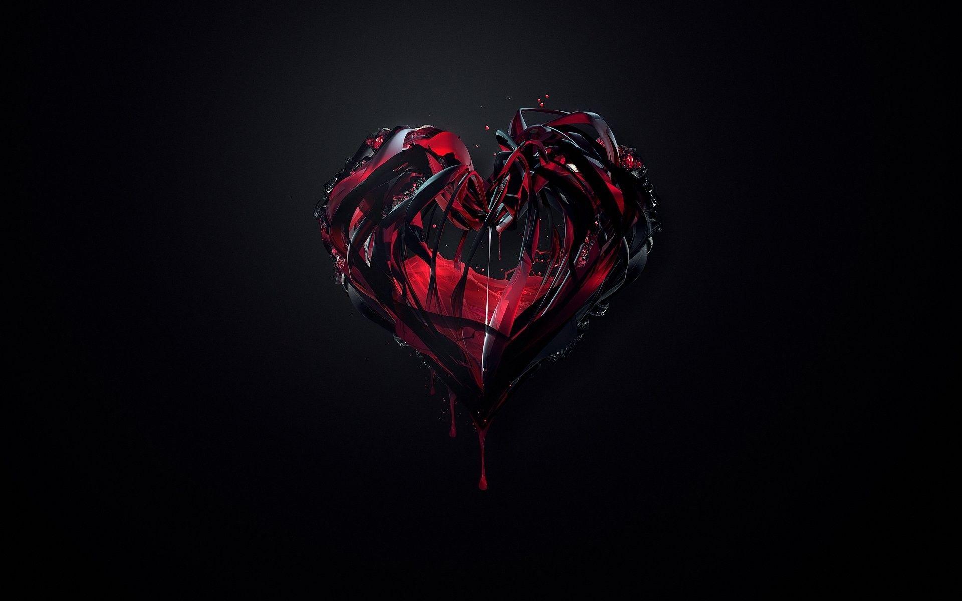 1920x1200 Cool Black and Red Wallpaper .