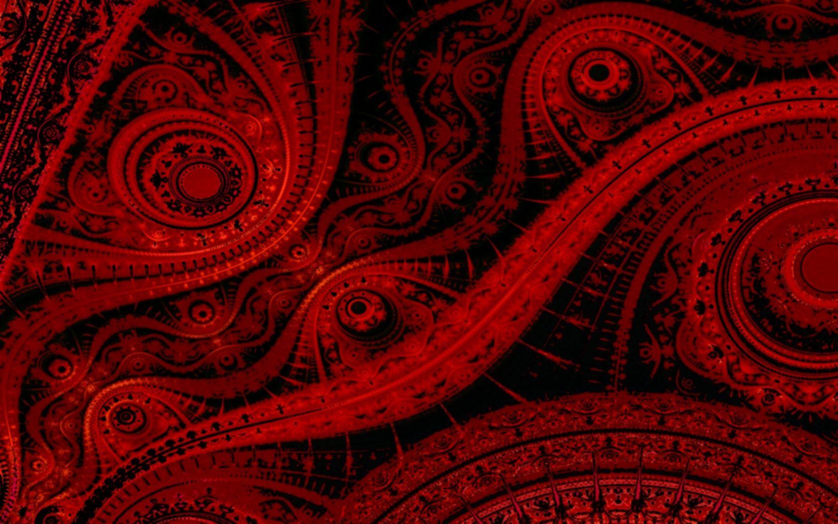 1680x1050 Cool Abstract Wallpaper Red .line.