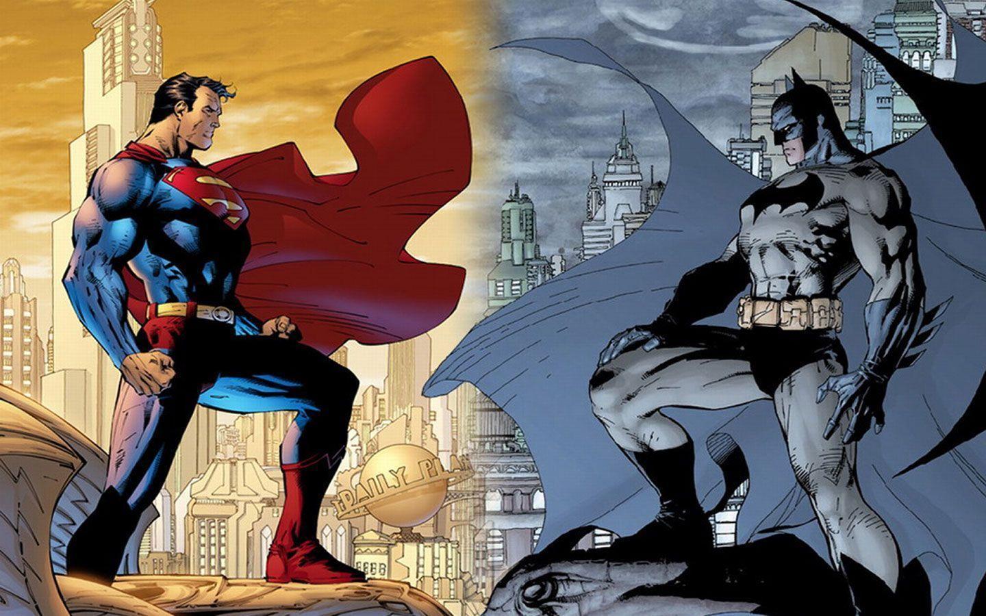 1440x900 Batman Superman
