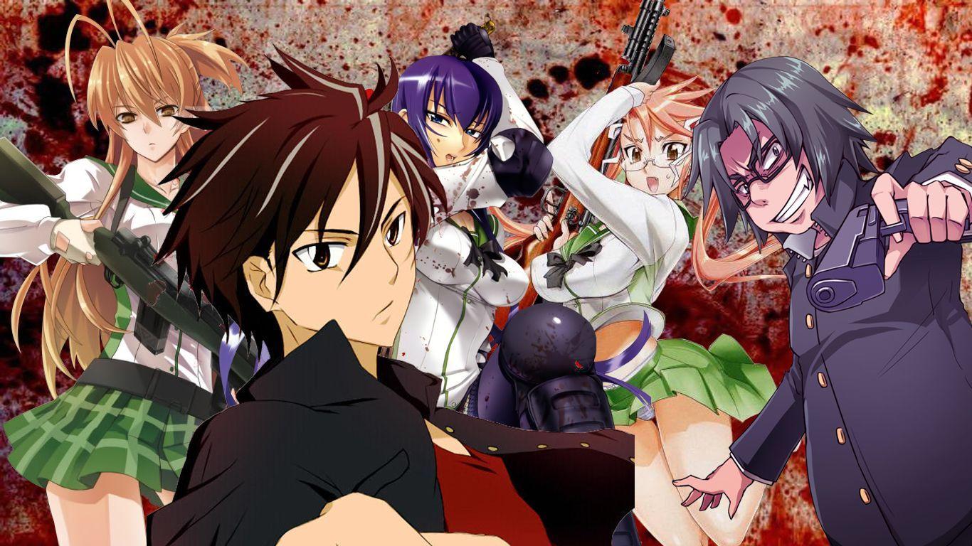 Highschool Of The Dead Wallpapers Top Free Highschool Of The Dead Backgrounds Wallpaperaccess