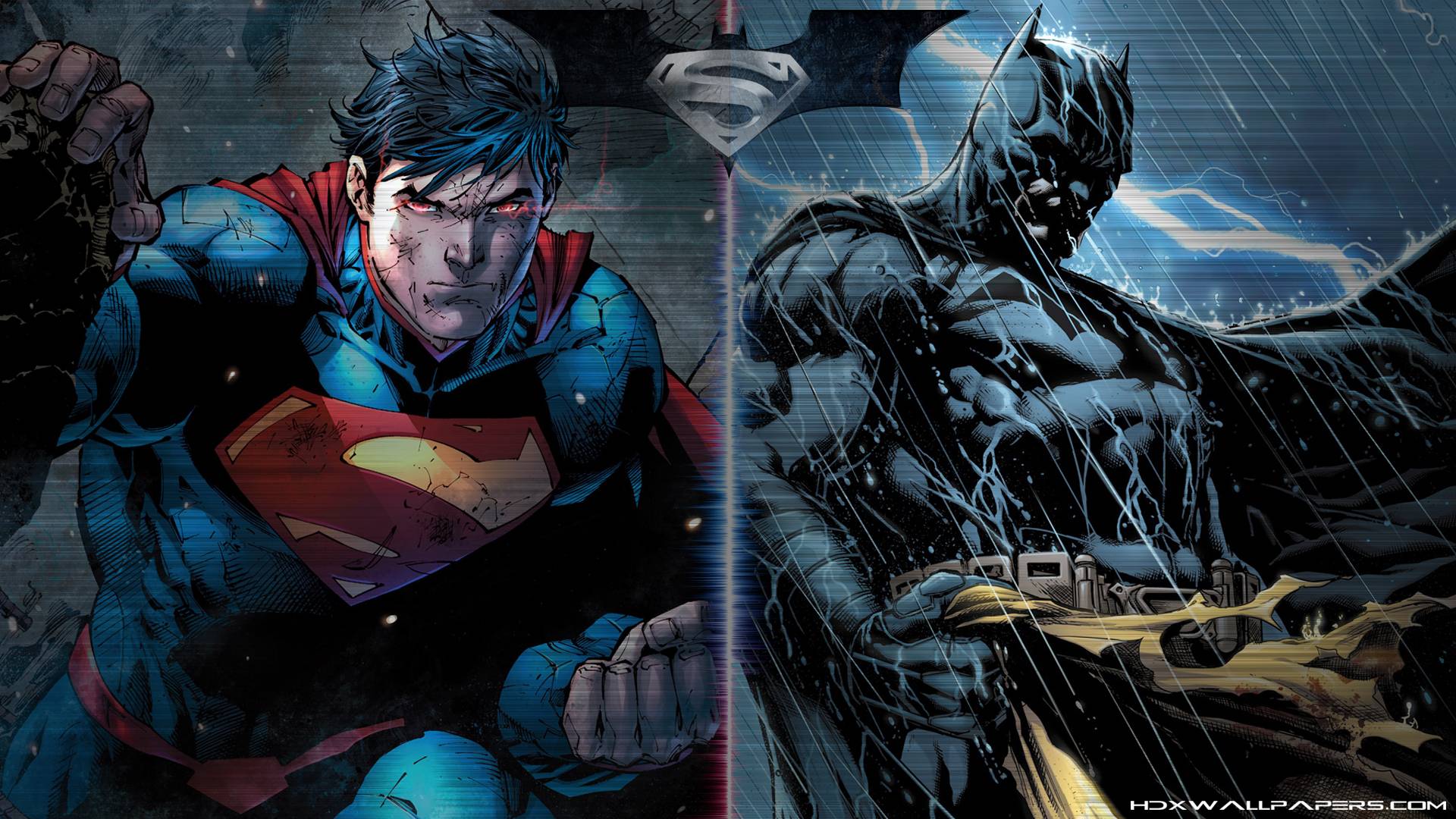1920x1080 Superman And Batman Wallpaper .