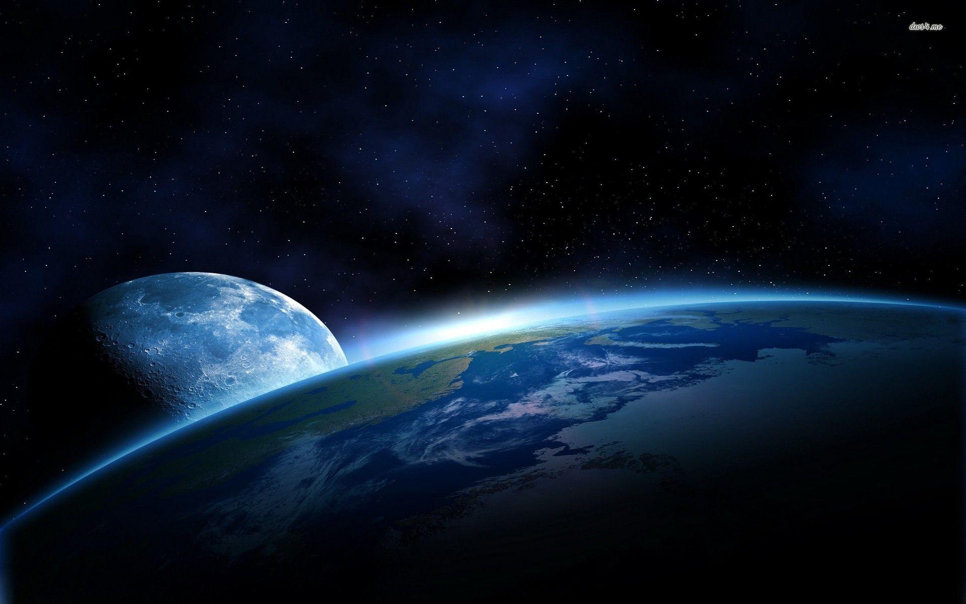  Earth  and Moon  Wallpapers  Top Free Earth  and Moon  