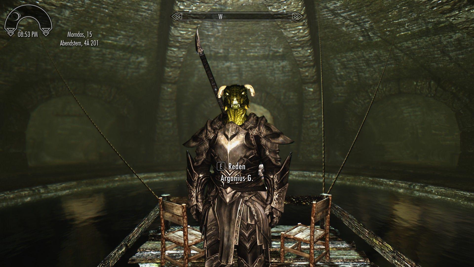 1920x1080 Giant Argonian Follower .tes Mods.