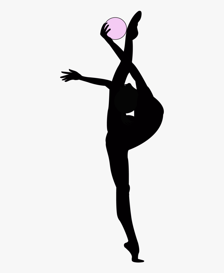 860x1048 Rhythmic Gymnastics Silhouette Png .