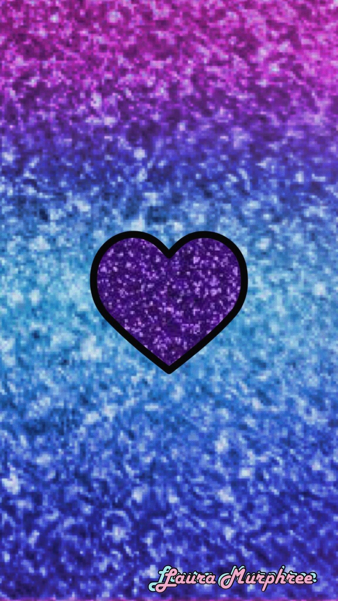 1152x2048 Sparkle and Pink Heart Wallpaper Page .line.