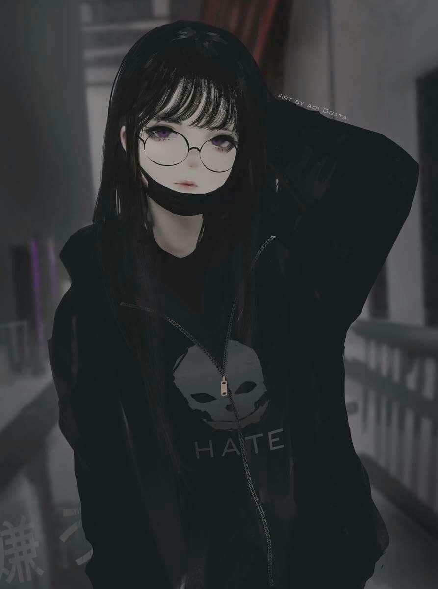 Buy Hoodie Dark Aesthetic Anime Girl Off 64