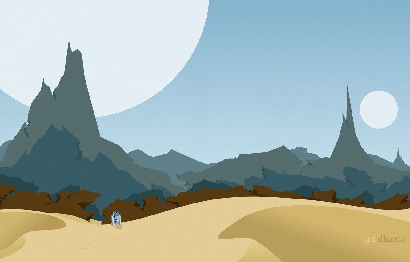 1332x850 Wallpaper mountains, desert, planet .
