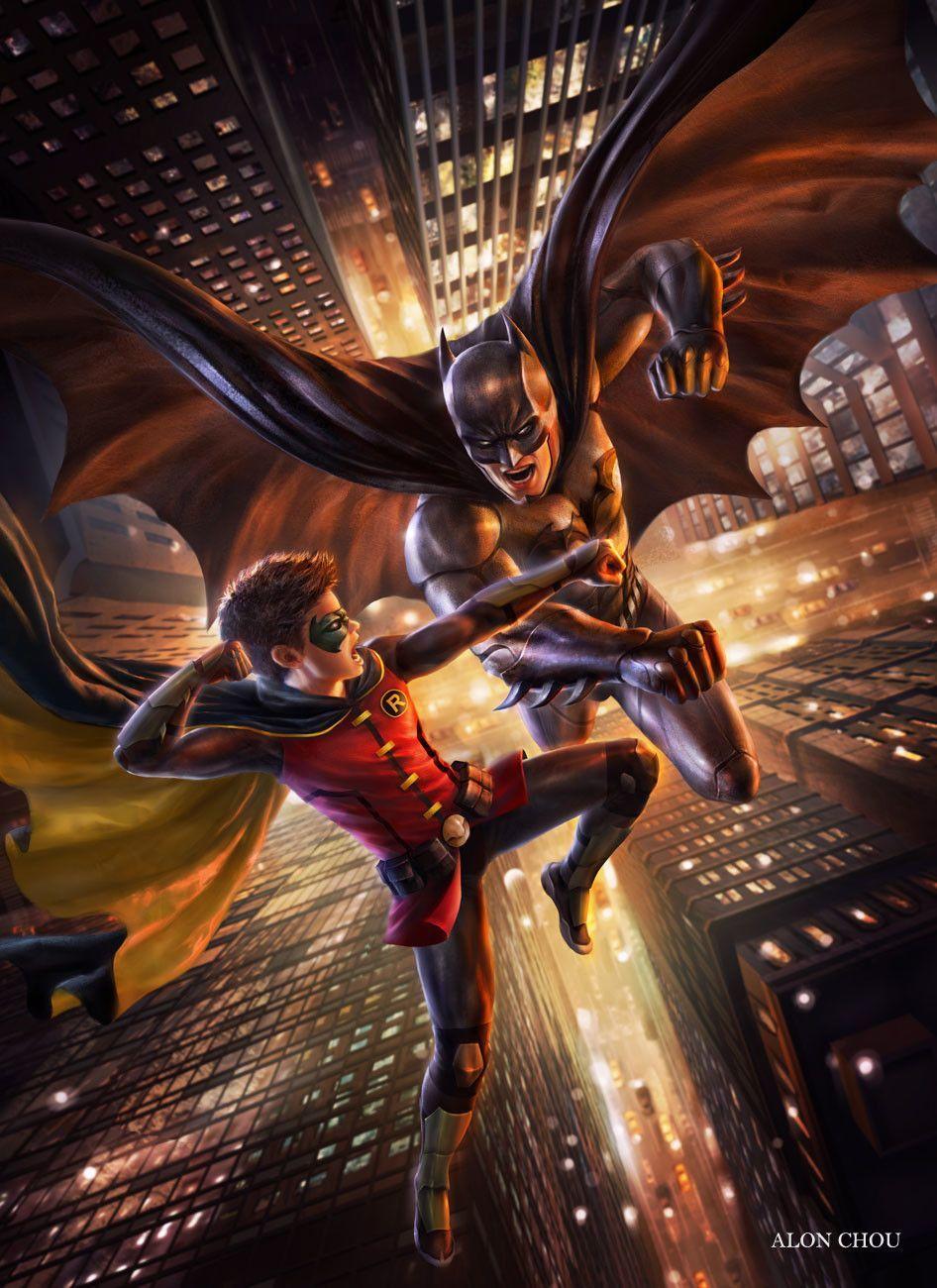 946x1300 BATMAN VS ROBIN, Alon Chou. Batman .com