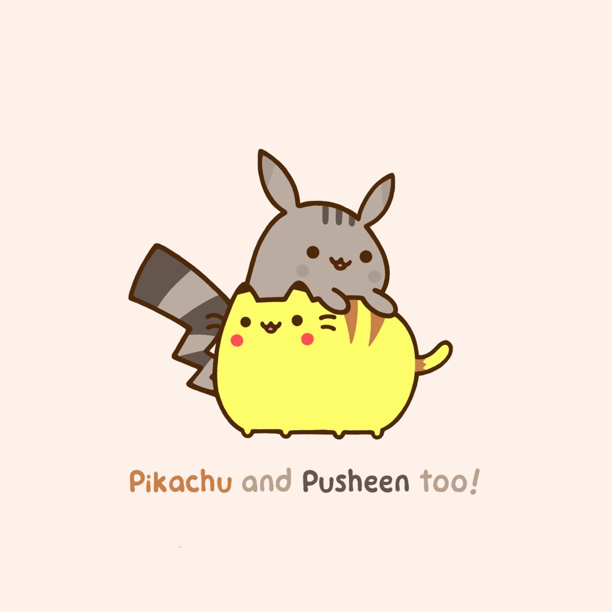 2048x2048 Pusheen Wallpaper background .