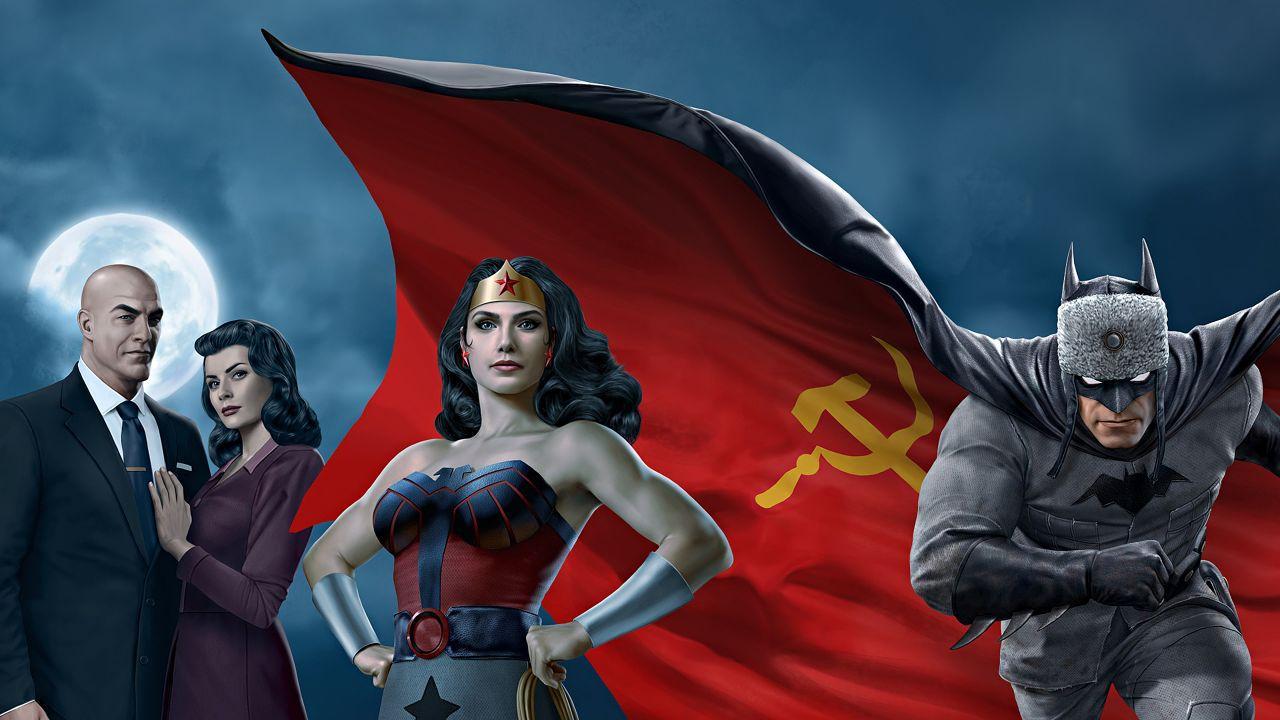 1280x720 Superman Red Son 2020 Movie Wallpaper .