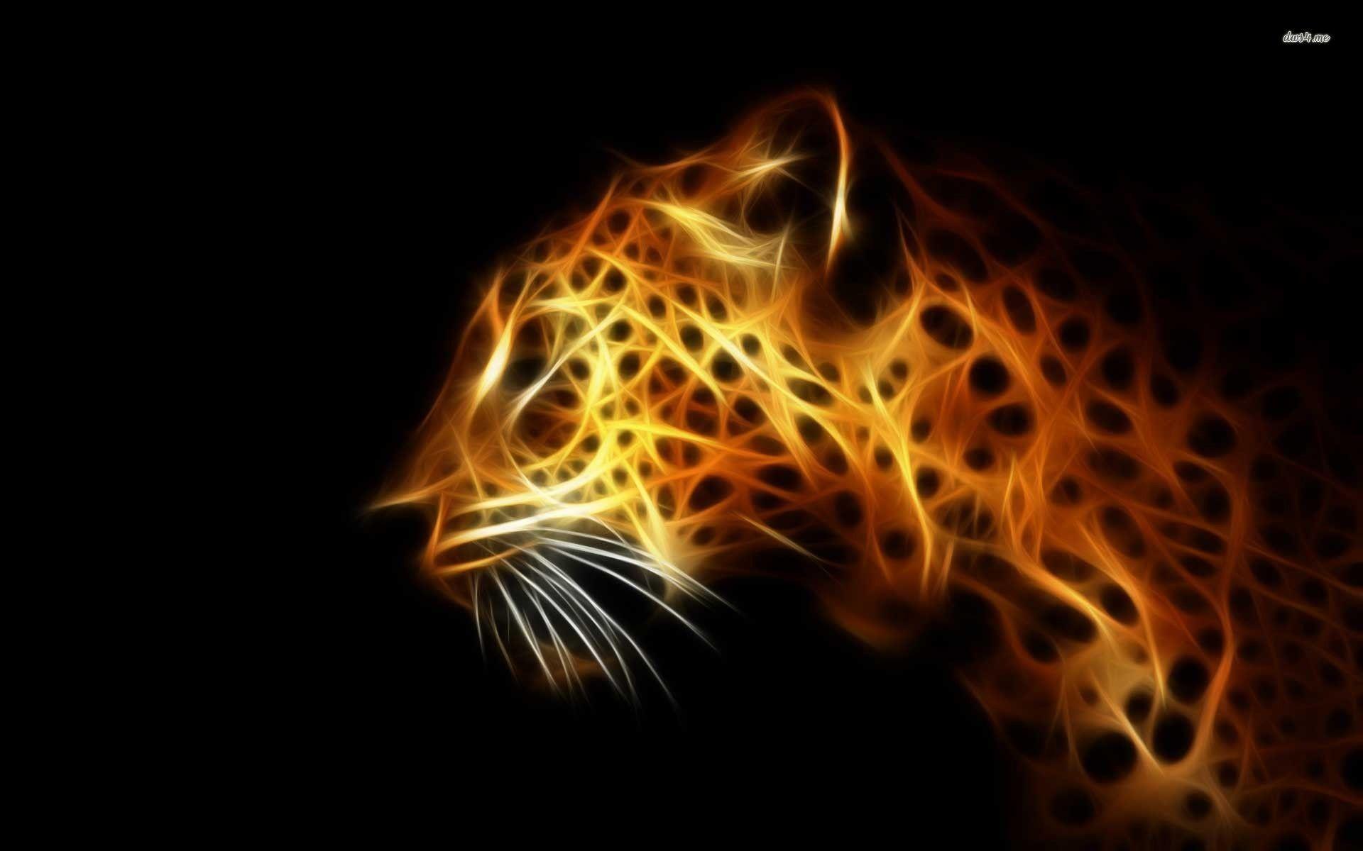 1920x1200 Leopard Digital Art .
