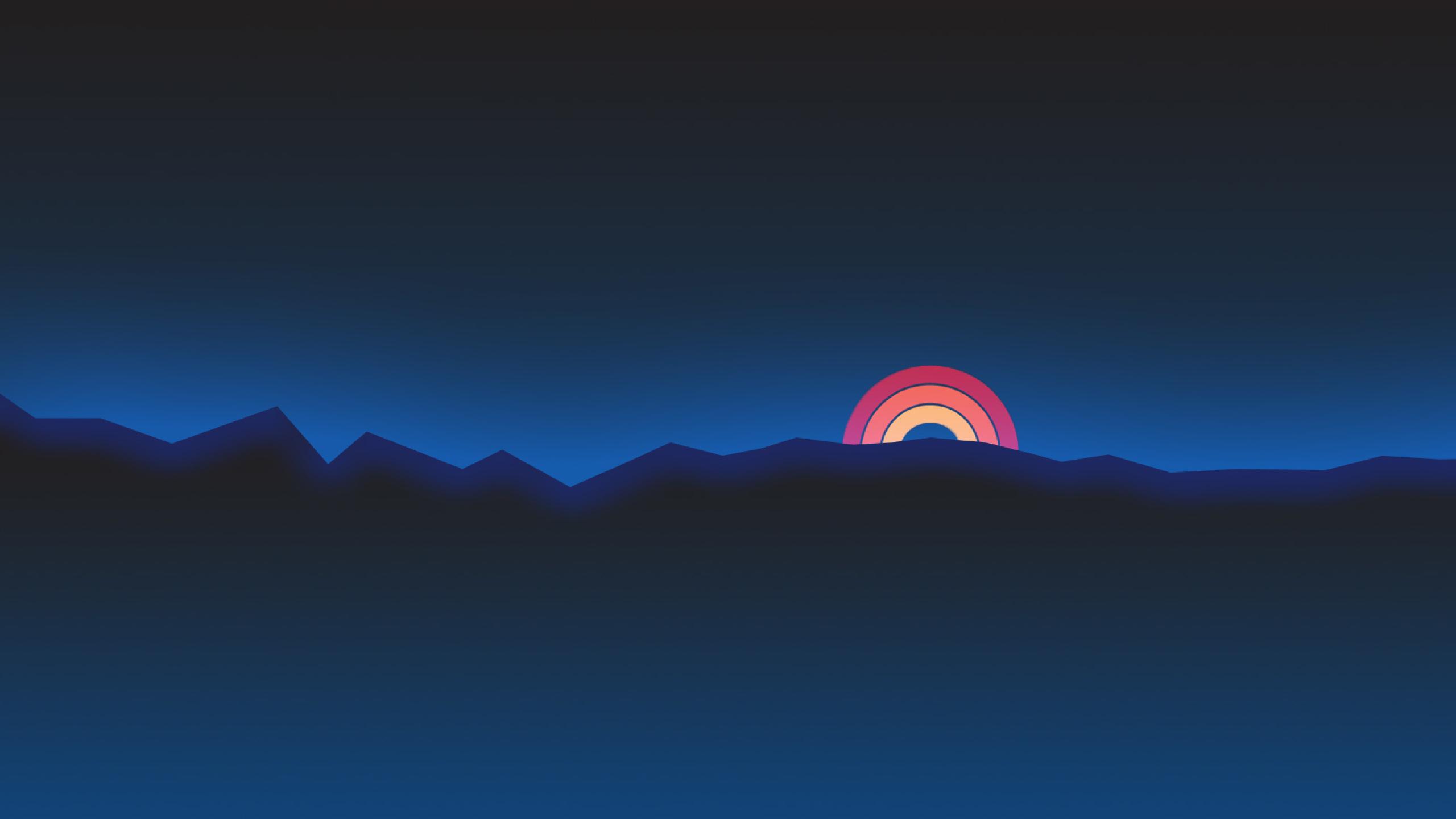 Rainbow Minimalist Wallpapers - Top Free Rainbow Minimalist Backgrounds