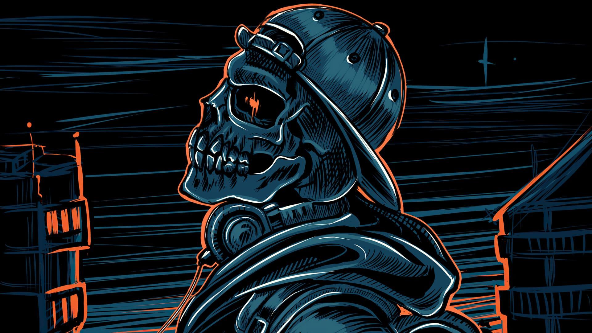 1920x1080 Skull Wallpaper -k Background .