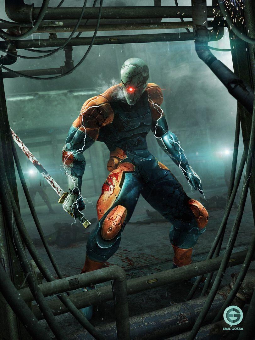 811x1081 Gray Fox. Metal Gear. Foxes, Metal gear and Gray