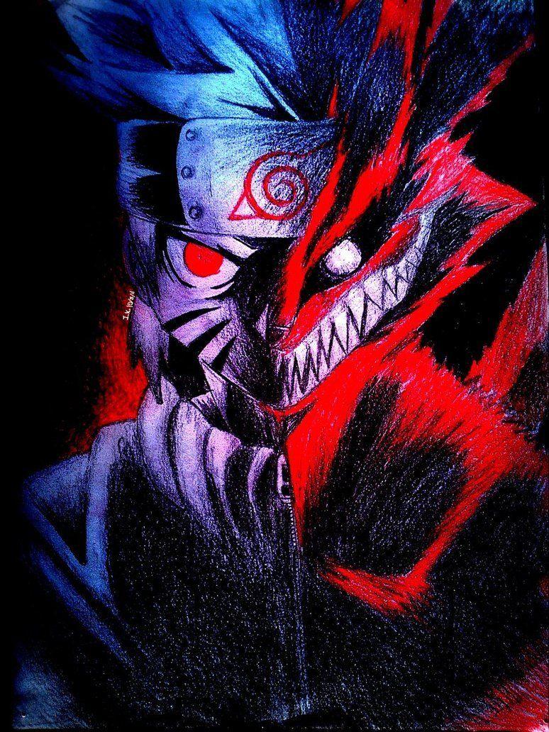 774x1032 Nine Tailed Fox And Naruto Wallpapernaruto Awe Image.