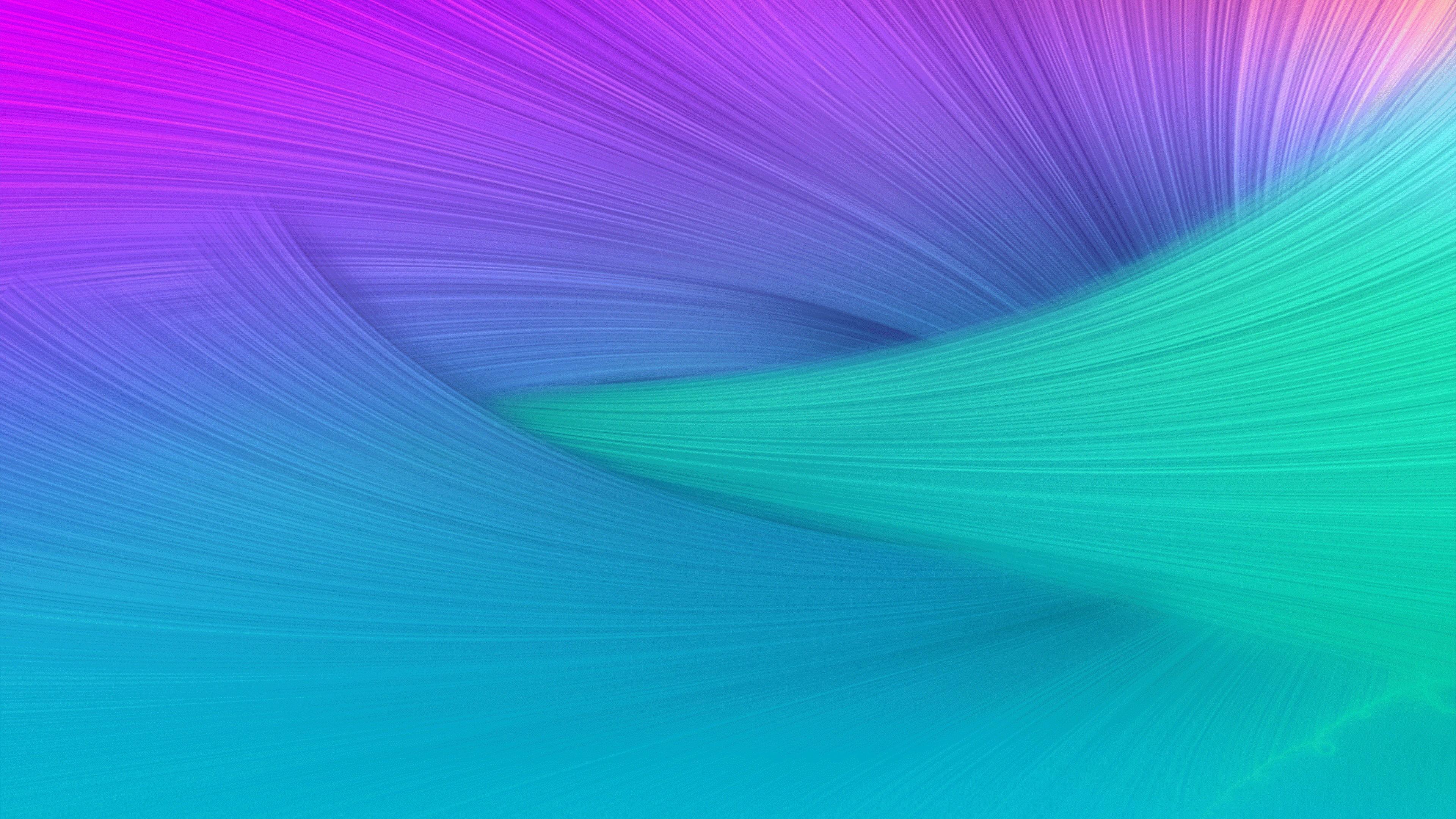 3840x2160 Teal Purple