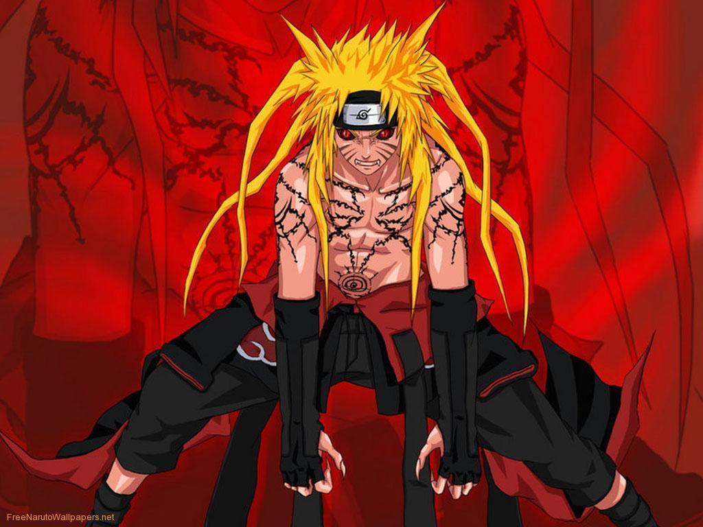 1024x768 Naruto Nine Tails Wallpaper .