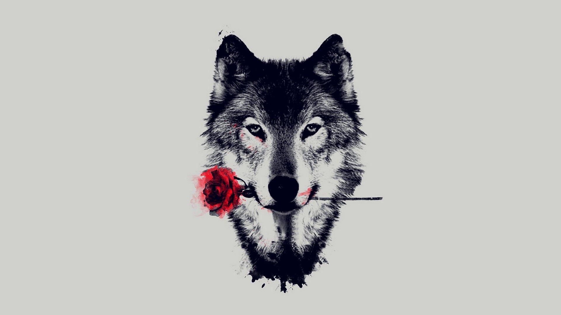 1920x1080 Wolf Art HD Wallpaperwallpaper.dog