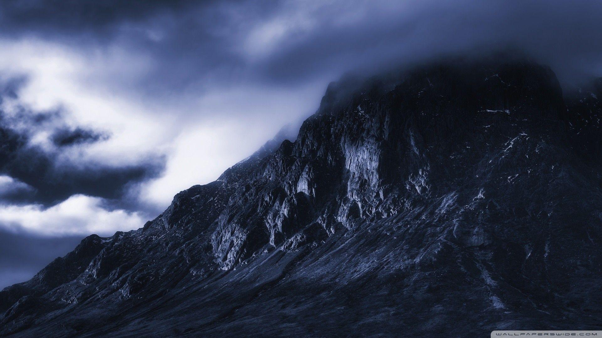 1920x1080 Dark Mountain Wallpaper HD .itl.cat