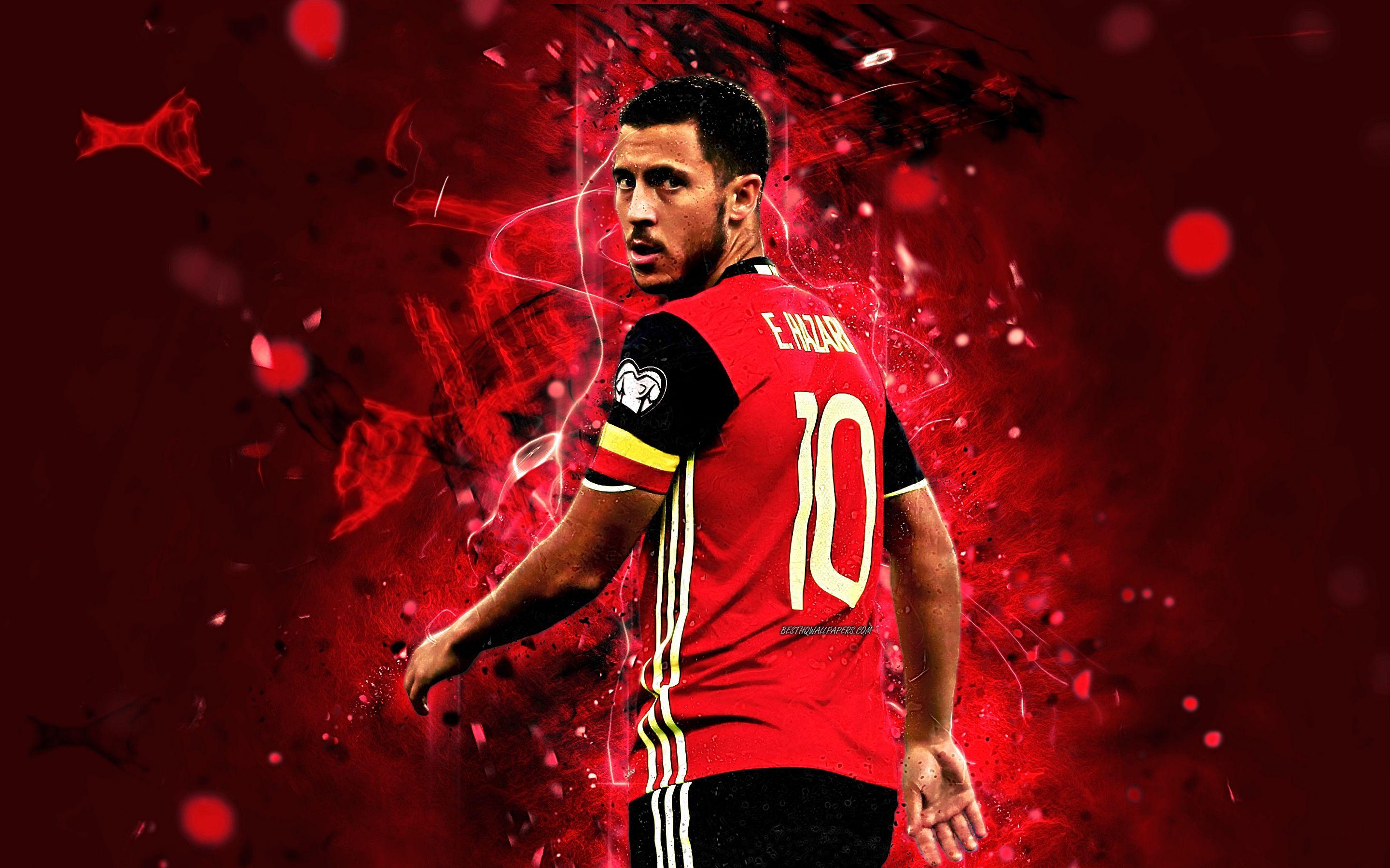 2880x1800 Belgian Eden Hazard Soccer Wallpaper:2880x1800