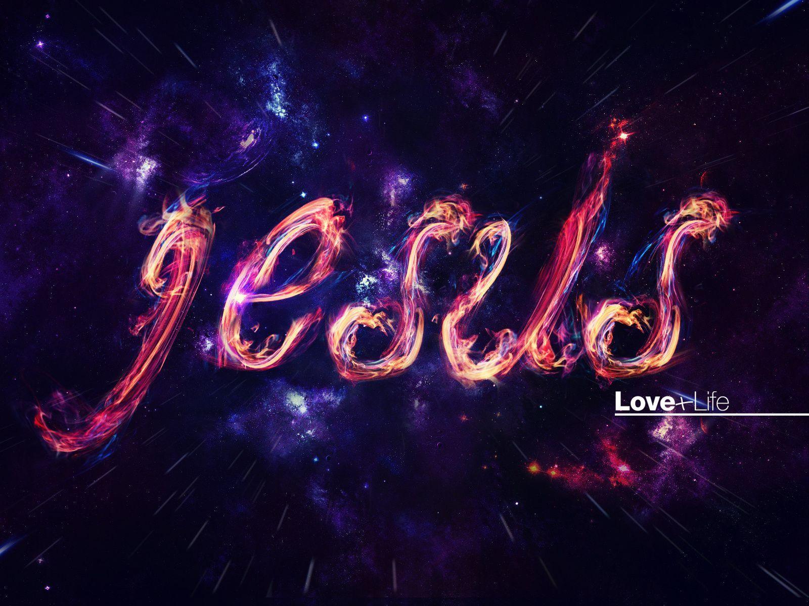 1600x1200 I Love Jesus