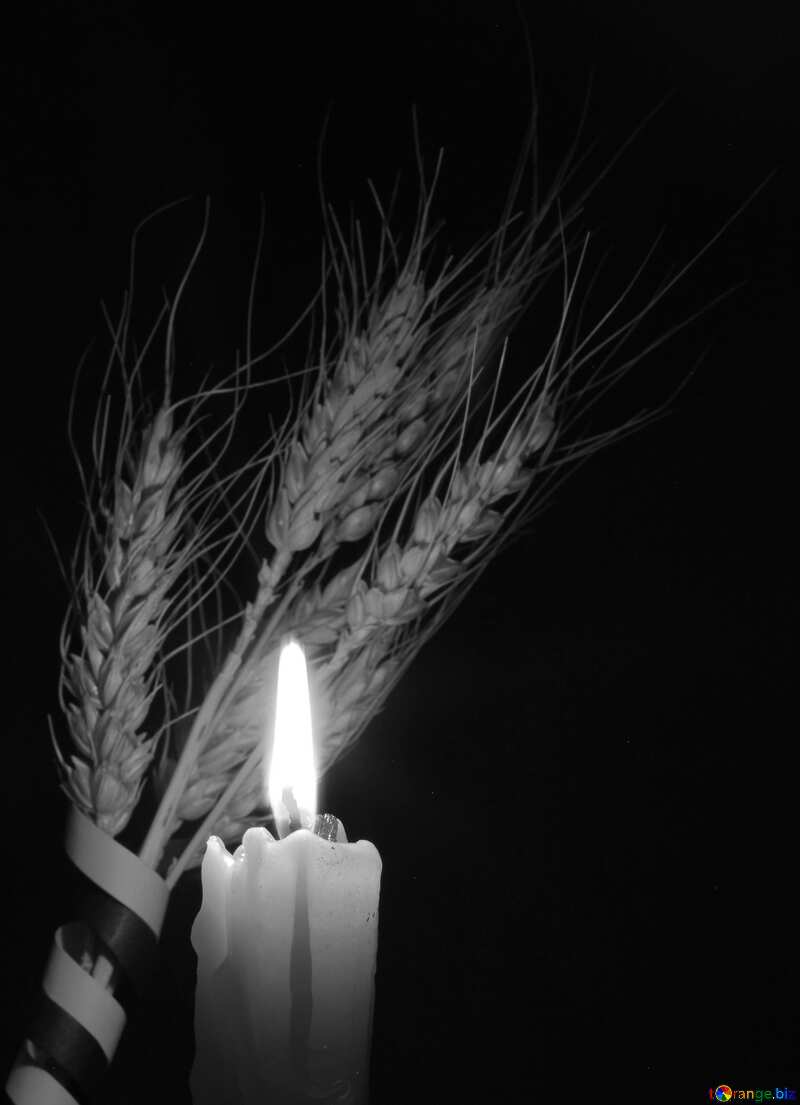 800x1105 Funeral candle black .torange.biz