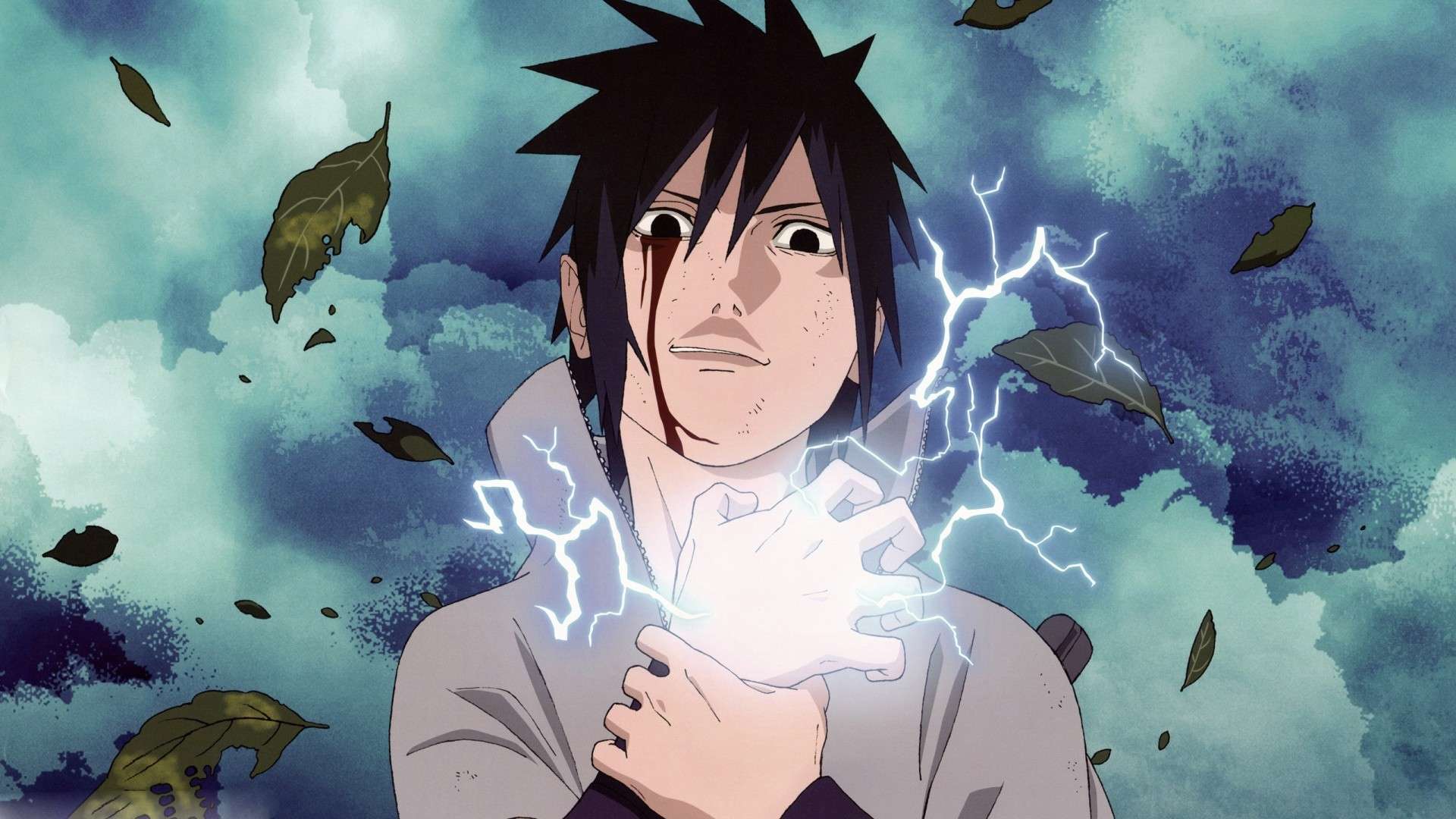 Blue Sasuke Wallpaper