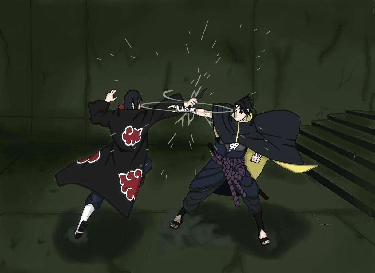1220x888 Sasuke and Itachi Wallpaper .