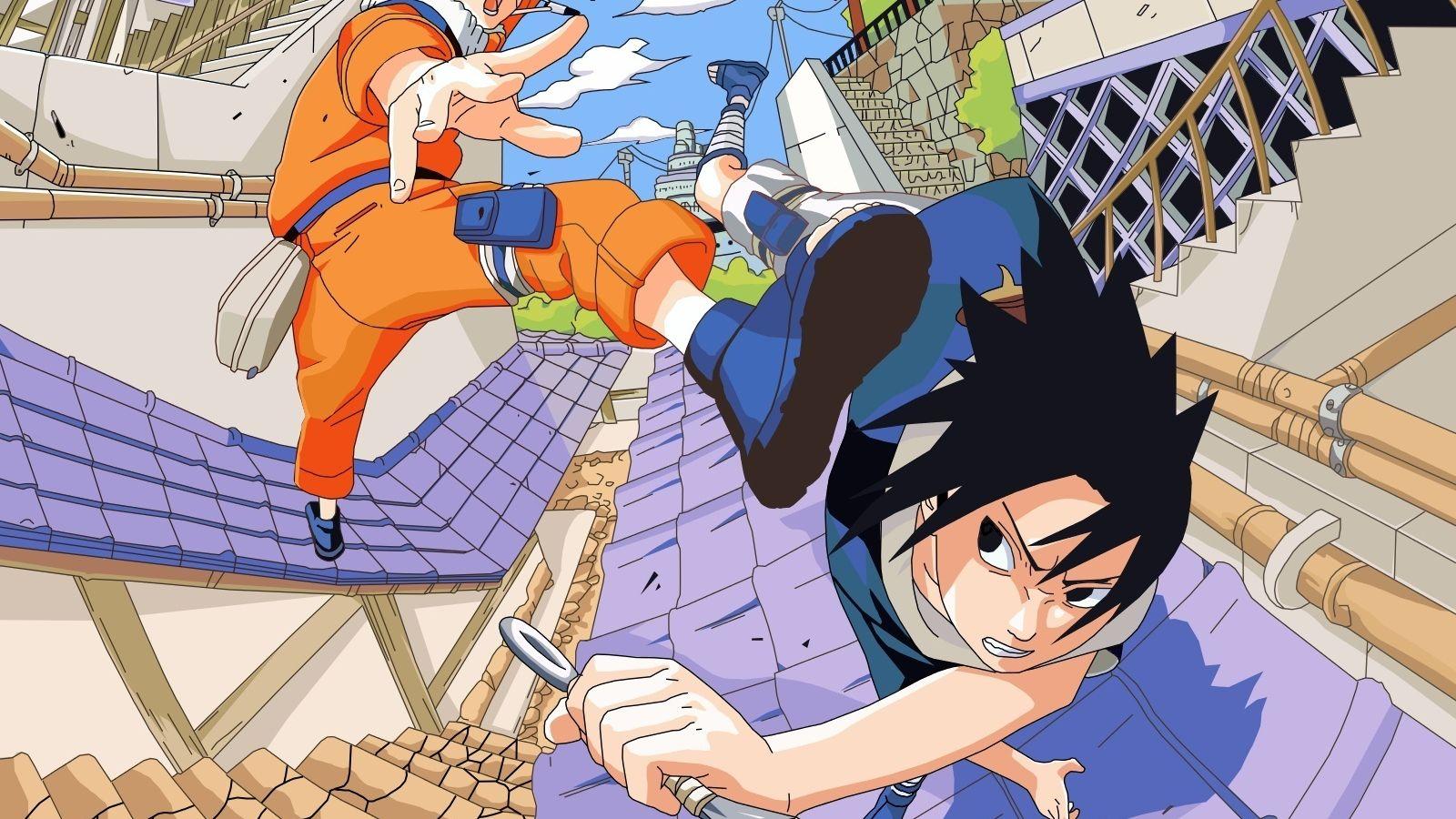 1600x900 Free download Sasuke VS Naruto Sasuke .