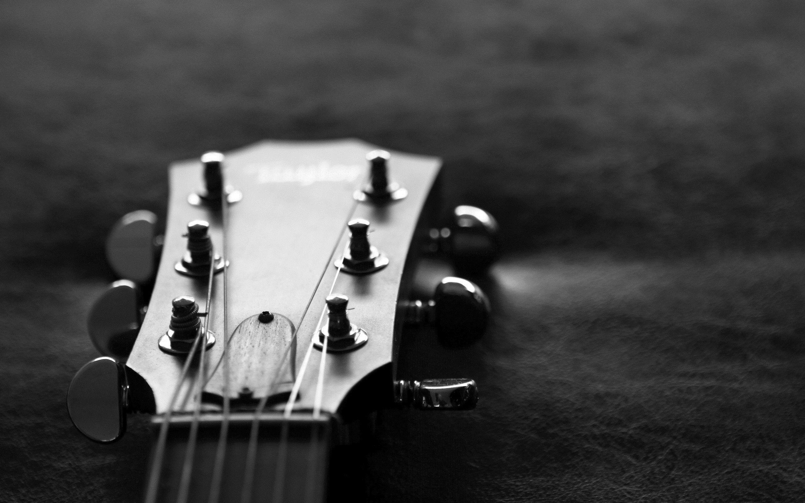 Black and White Guitar Wallpapers - Top Free Black and White Guitar