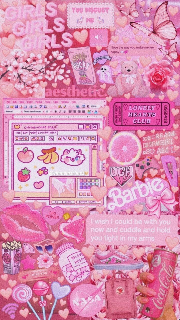 720x1280 barbie pink dreams