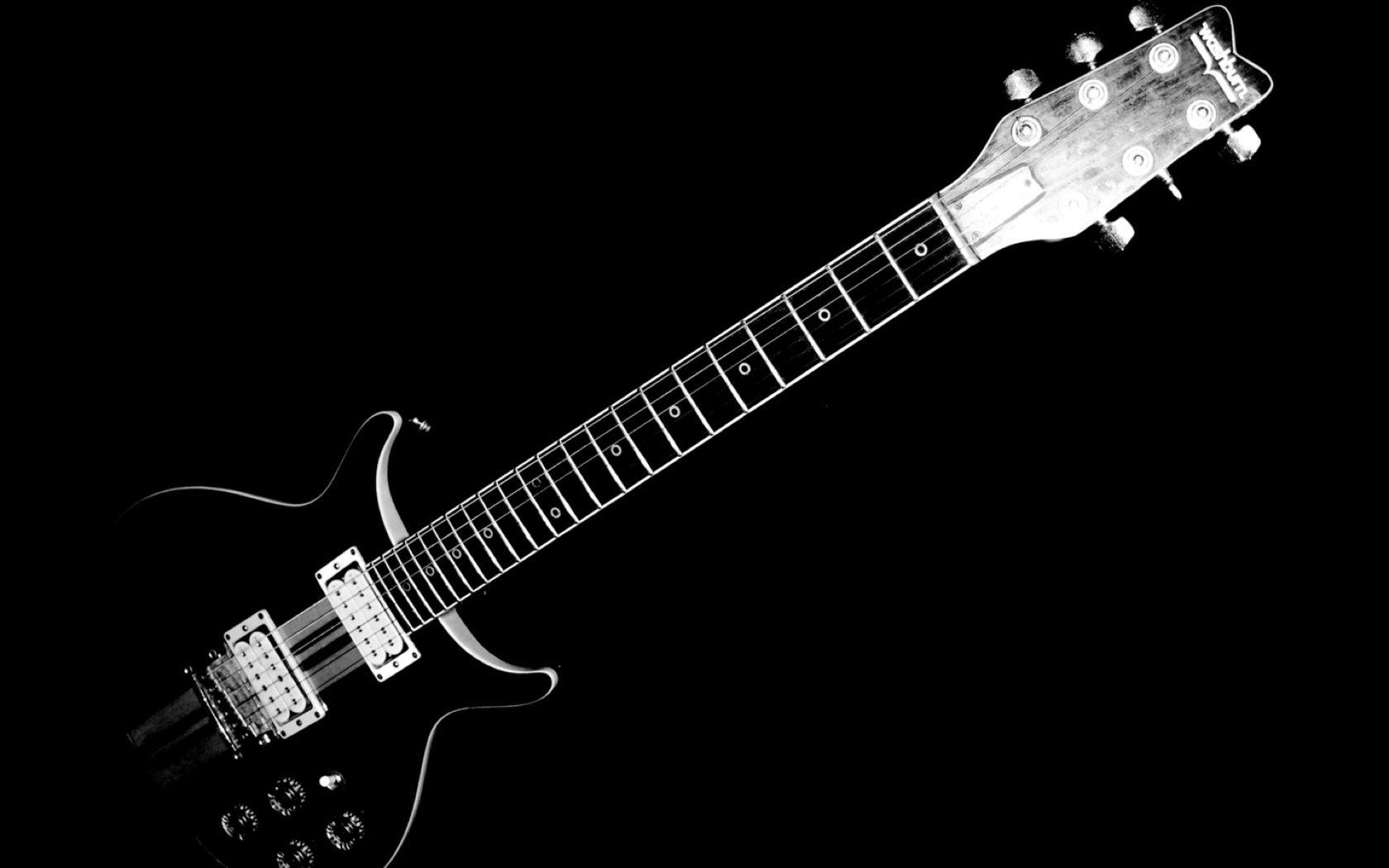 Black and White Guitar Wallpapers - Top Free Black and White Guitar