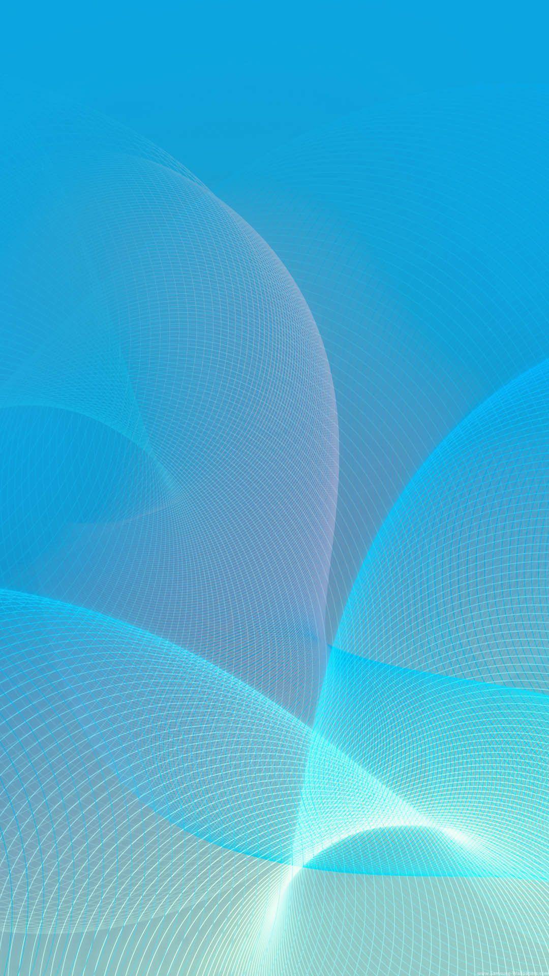 1080x1920 Digital blue mesh wallpaper .com