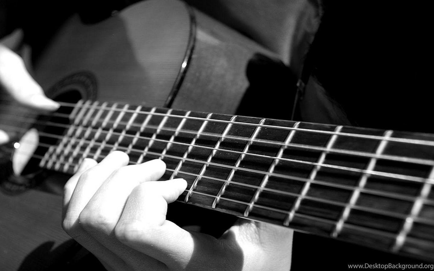 1440x900 Acoustic guitar wallpaper black and .