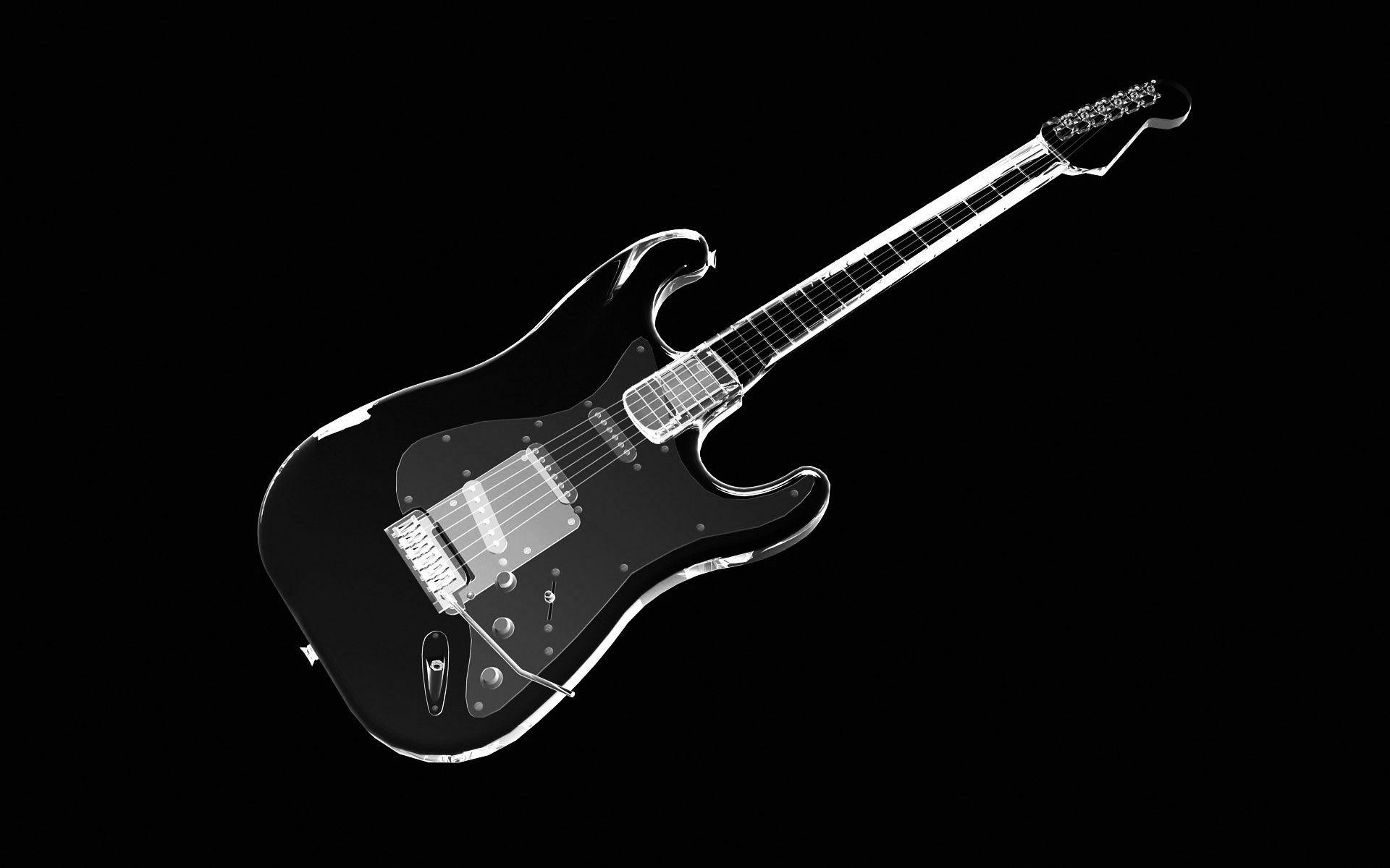 1920x1200 White, guitar, wallpaper, black .