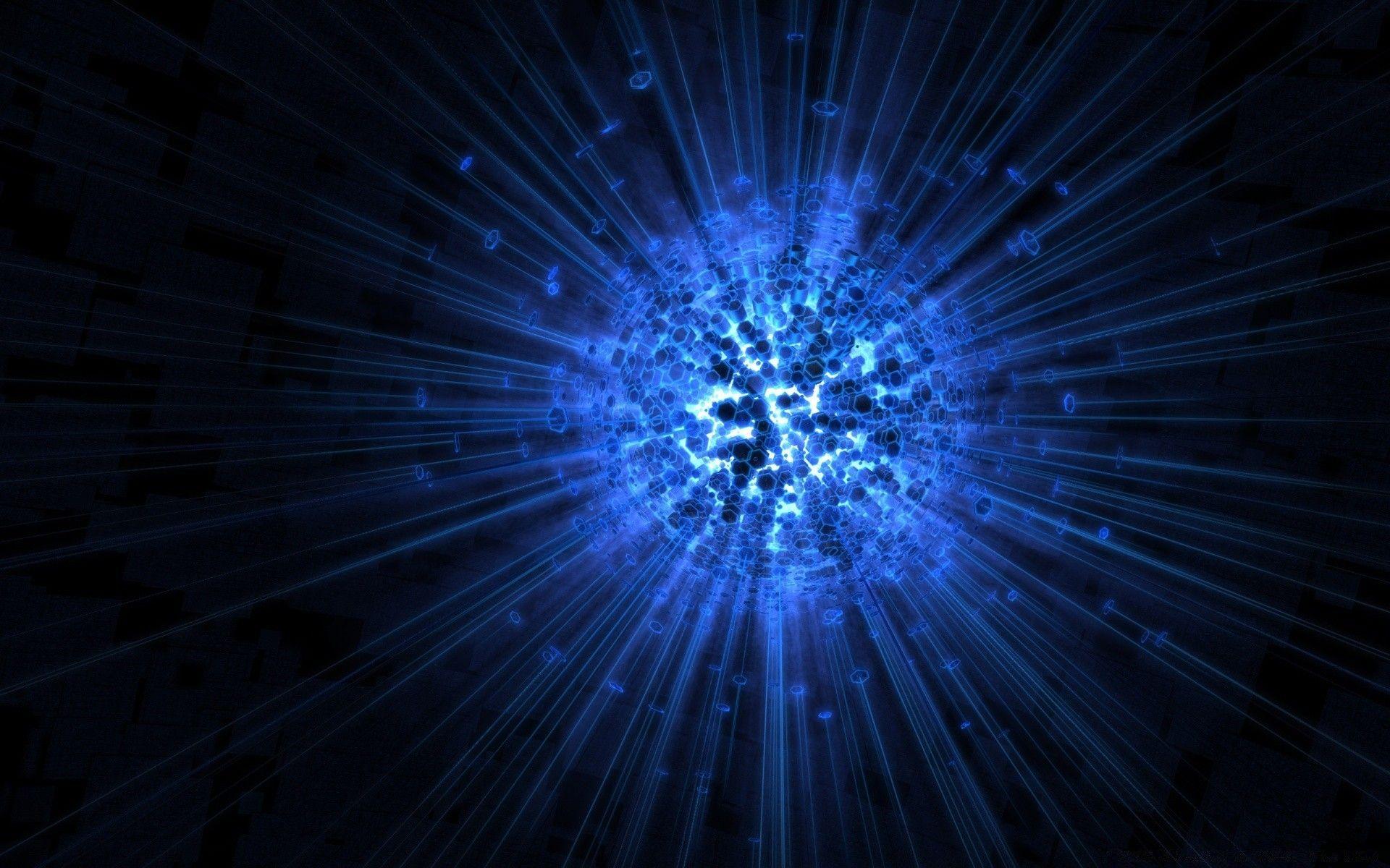 1920x1200 Digital Blue Sphere Wallpapermillion