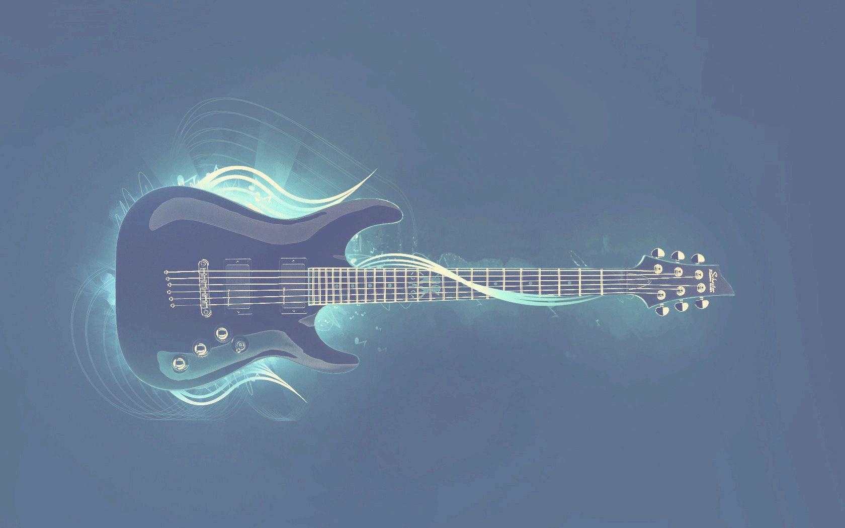 1680x1050 Rock Schecter Electric Guitar .hot Wallpaper