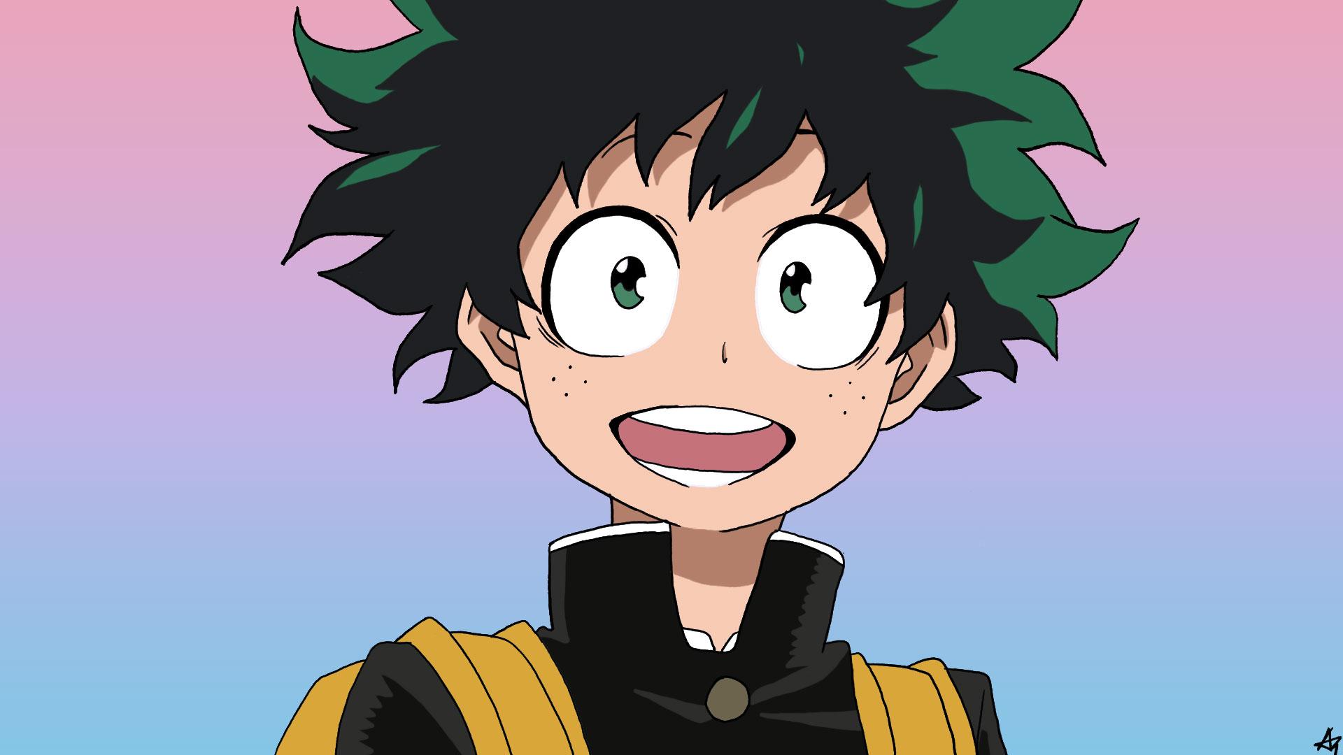 1920x1080 Izuku Midoriya Art My Hero Academia Hình nền, Hình nền HD Anime 4K, Hình ảnh, Hình ảnh và Nền