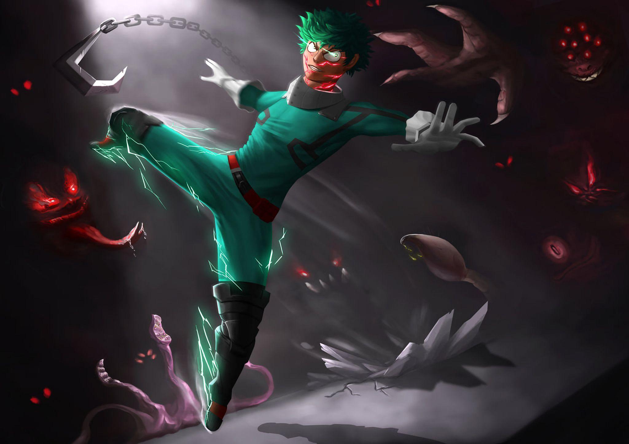 2048x1448 Boku No Hero Academia Deku Wallpaper .