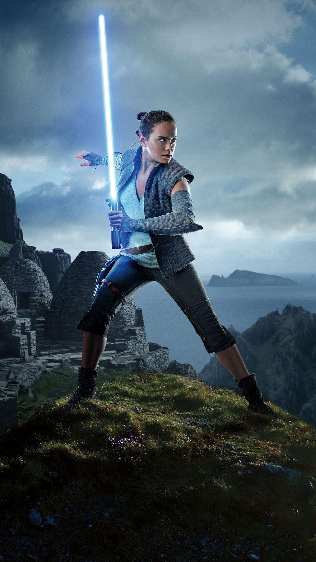 1016x1807 Star Wars: The Last Jedi (2017) Phone Wallpaper. Moviemania. Rey star wars, Star wars wallpaper, Star wars canon