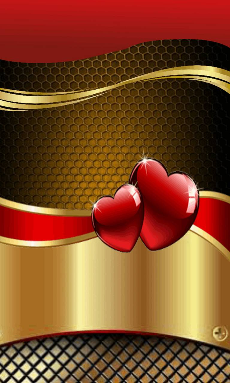 768x1280 Hearts wallpaper by Amberbel .