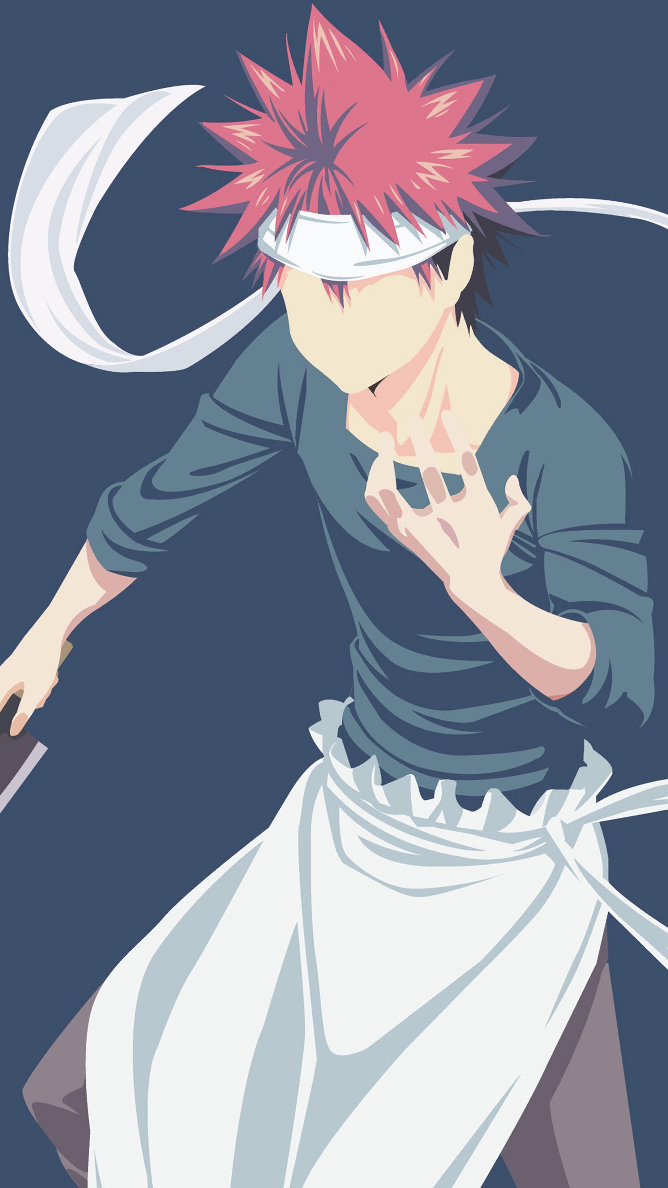 2160x3840 Food Wars, Soma Yukihira, Anime .