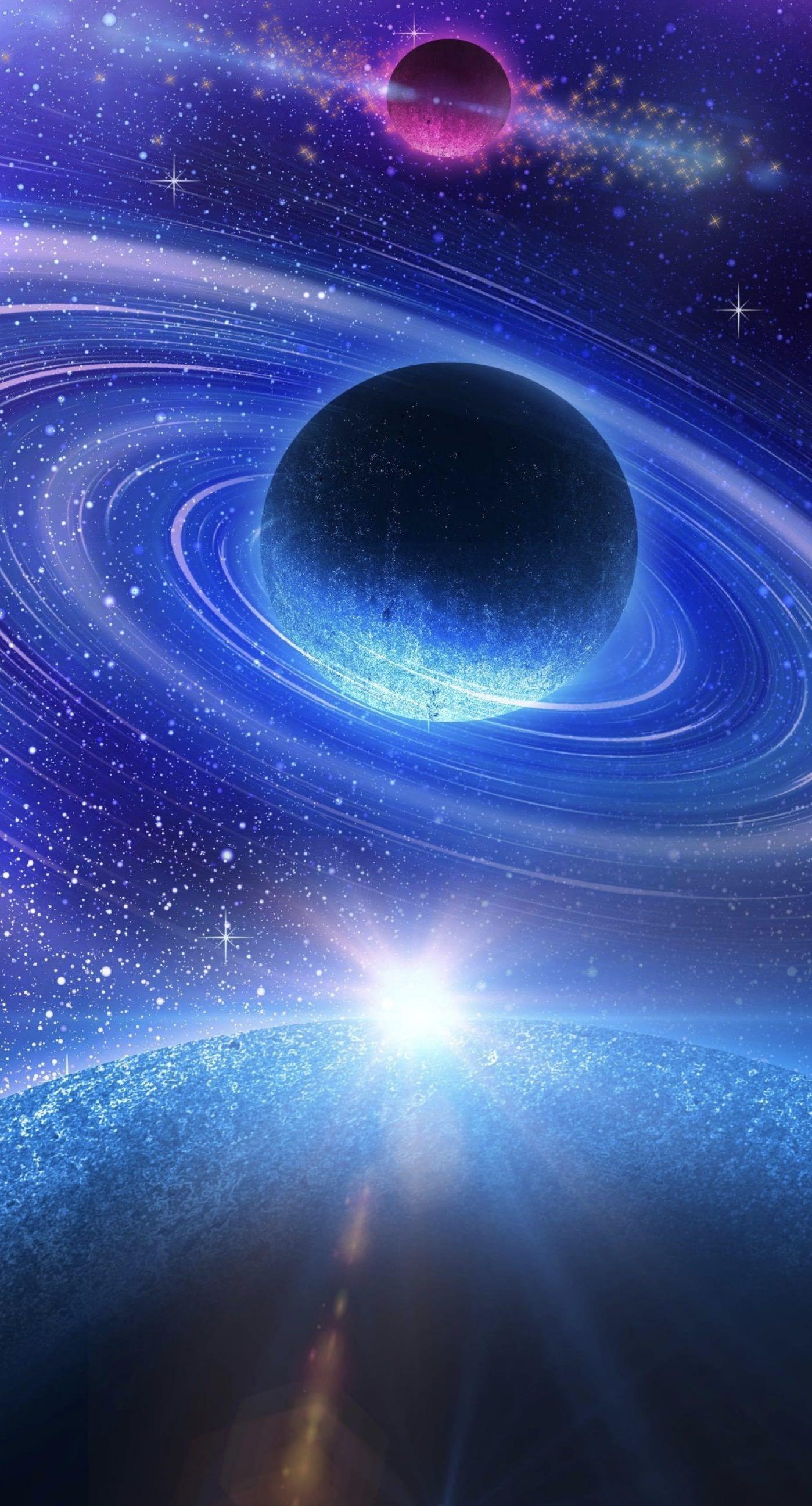 1398x2592 Space Wallpaper iPhone 8