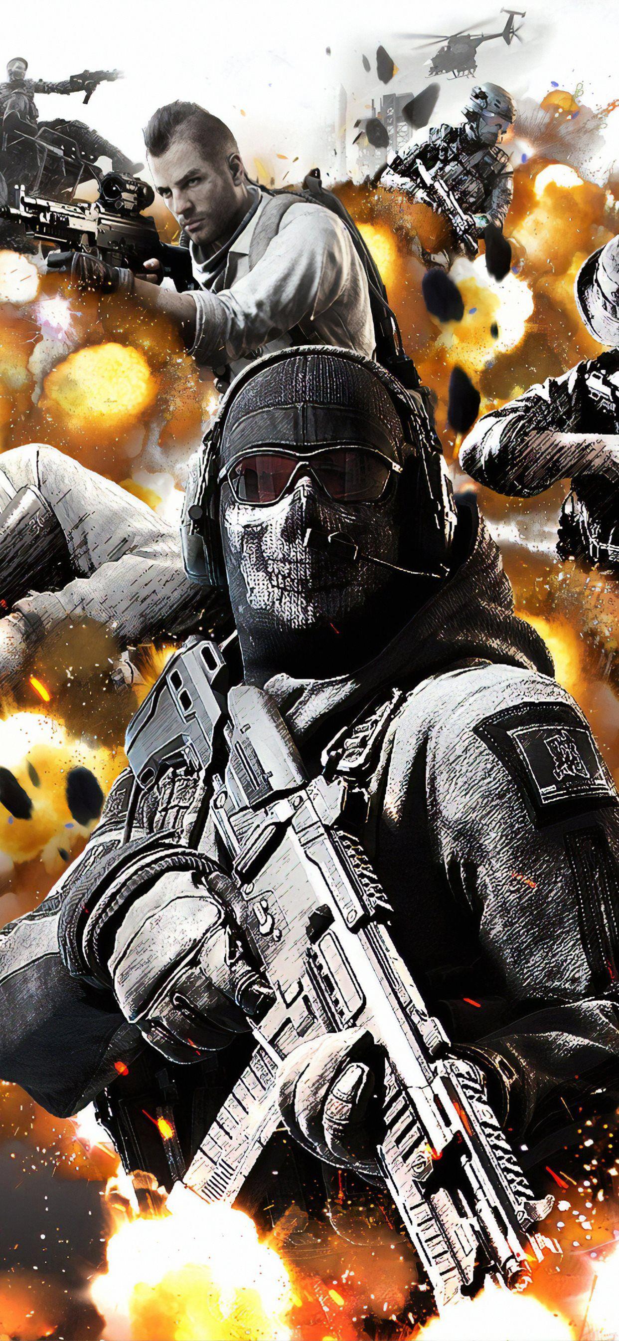 1242x2688 of duty mobile 4k iPhone 11 Wallpaper .