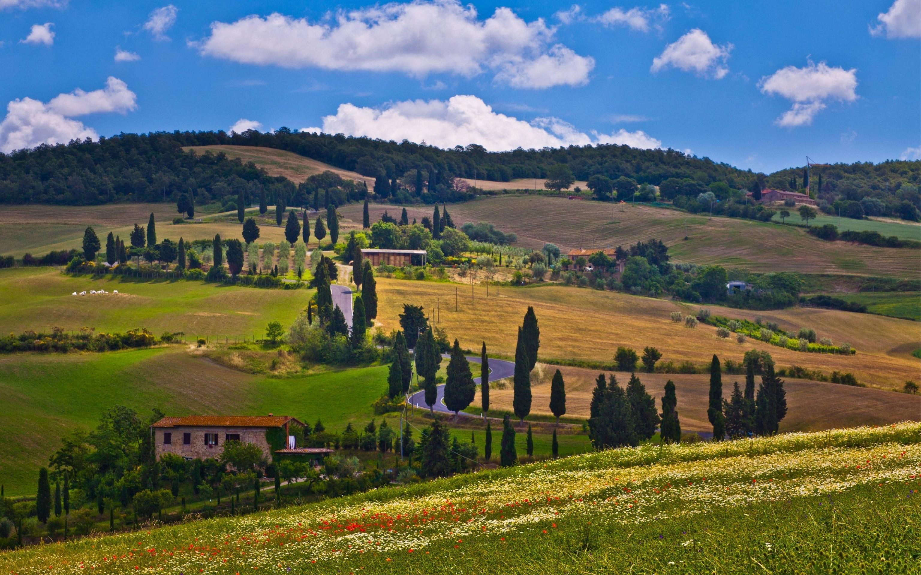 3072x1920 lucca, tuscany, italy UHD 4K .